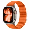Tech-Protect Nylonloop Apple Watch 8 / 9 / 10 / 11 / 12 / SE / Ultra (44/45/46/49mm) szíj, szövet, narancs