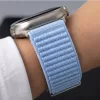 Tech-Protect Nylonloop Apple Watch 8 / 9 / 10 / 11 / 12 / SE / Ultra (44/45/46/49mm) szíj, szövet, világoskék