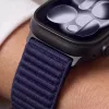Tech-Protect Nylonloop Apple Watch 8 / 9 / 10 / 11 / 12 / SE / Ultra (44/45/46/49mm) szíj, szövet, sötétkék