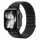 Tech-Protect Nylonloop Apple Watch 8 / 9 / 10 / 11 / 12 / SE / Ultra (44/45/46/49mm) szíj, szövet, fekete