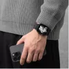 Tech-Protect Nylonloop Apple Watch 8 / 9 / 10 / 11 / 12 / SE / Ultra (44/45/46/49mm) szíj, szövet, fekete