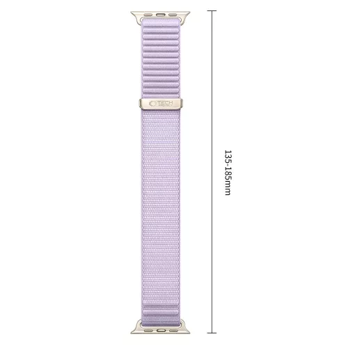 Tech-Protect Nylonloop Apple Watch 8 / 9 / 10 / 11 / 12 / SE (40/41/42mm) szíj, szövet, lila