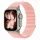 Tech-Protect Nylonloop Apple Watch 8 / 9 / 10 / 11 / 12 / SE (40/41/42mm) szíj, szövet, rózsaszín