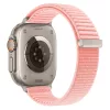 Tech-Protect Nylonloop Apple Watch 8 / 9 / 10 / 11 / 12 / SE (40/41/42mm) szíj, szövet, rózsaszín