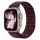 Tech-Protect Nylonloop Apple Watch 8 / 9 / 10 / 11 / 12 / SE (40/41/42mm) szíj, szövet, burgundi