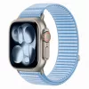 Tech-Protect Nylonloop Apple Watch 8 / 9 / 10 / 11 / 12 / SE (40/41/42mm) szíj, szövet, világoskék