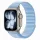 Tech-Protect Nylonloop Apple Watch 8 / 9 / 10 / 11 / 12 / SE (40/41/42mm) szíj, szövet, világoskék