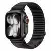 Tech-Protect Nylonloop Apple Watch 8 / 9 / 10 / 11 / 12 / SE (40/41/42mm) szíj, szövet, fekete