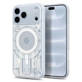   Spigen Ultra Hybrid MagFit Apple iPhone 18 Pro / 17 Pro tok, MagSafe, Element, fehér