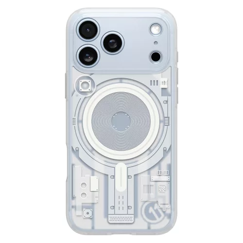 Spigen Ultra Hybrid MagFit Apple iPhone 18 Pro / 17 Pro tok, MagSafe, Element, fehér