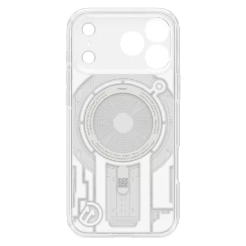 Spigen Ultra Hybrid MagFit Apple iPhone 18 Pro / 17 Pro tok, MagSafe, Element, fehér