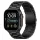 Tech-Protect Stainless Apple Watch 8 / 9 / 10 / 11 / 12 / SE / Ultra (44/45/46/49mm) szíj, fém, fekete