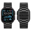 Tech-Protect Stainless Apple Watch 8 / 9 / 10 / 11 / 12 / SE / Ultra (44/45/46/49mm) szíj, fém, fekete