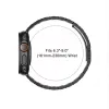 Tech-Protect Stainless Apple Watch 8 / 9 / 10 / 11 / 12 / SE / Ultra (44/45/46/49mm) szíj, fém, fekete