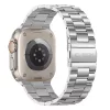 Tech-Protect Stainless Apple Watch 8 / 9 / 10 / 11 / 12 / SE / Ultra (44/45/46/49mm) szíj, fém, ezüst
