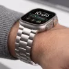 Tech-Protect Stainless Apple Watch 8 / 9 / 10 / 11 / 12 / SE / Ultra (44/45/46/49mm) szíj, fém, ezüst