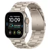 Tech-Protect Stainless Apple Watch 8 / 9 / 10 / 11 / 12 / SE / Ultra (44/45/46/49mm) szíj, fém, bézs