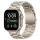 Tech-Protect Stainless Apple Watch 8 / 9 / 10 / 11 / 12 / SE / Ultra (44/45/46/49mm) szíj, fém, bézs