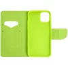Apple iPhone 15 Pro Max, Oldalra nyíló tok, stand, Fancy Book, sötétkék