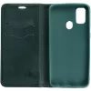 Apple iPhone 15 Plus, Oldalra nyíló tok, stand, Magnet Book, zöld