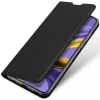 Apple iPhone 15 Pro Max, Oldalra nyíló tok, stand, Dux Ducis, fekete