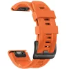 Garmin Fenix 3 / 3 HR / 5X / 5X Plus / 6X / 6X Pro / 7X, szilikon pótszíj, állítható, TP IconBand, narancssárga