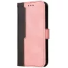 Samsung Galaxy A06 SM-A065F, Oldalra nyíló tok, stand, kártyatartóval, kézpánttal, Wooze Colour Wallet, rózsaszín