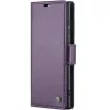 Samsung Galaxy A06 SM-A065F, Oldalra nyíló tok, stand, kártyatartóval, RFID technológiával, Wooze CaseME, lila