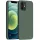 Huawei Honor 200 Smart, Szilikon tok, Wooze Liquid Silica Gel, sötétzöld
