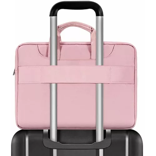 Laptop táska, 15 - 16" készülékhez, vállpánttal, TP Pocket Bag, rózsaszín