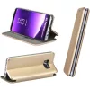 Xiaomi Redmi Note 14 5G (Global), Oldalra nyíló tok, stand, Forcell Elegance, arany