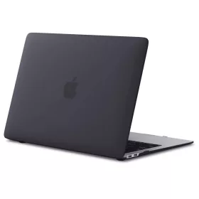   Apple MacBook Pro 14 (2021 - 2024), Műanyag hátlap védőtok, Tech Protect SmartShell, fekete