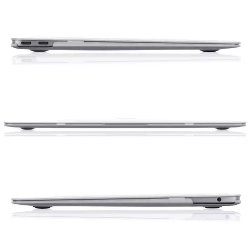 Apple MacBook Pro 14 (2021 - 2024), Műanyag hátlap védőtok, Tech Protect SmartShell, fekete