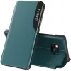 Apple iPhone 16e / 17e, Oldalra nyíló tok, stand, Wooze FashionBook, zöld