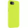 Apple iPhone 16e / 17e, Szilikon tok, mikrofiber plüss belső, Magsafe kompatibilis, Tactical MagForce Velvet Smoothie, világoszöld