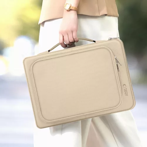 Laptop táska, 13 - 14" készülékhez, TP Basic Bag, bézs