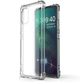   Samsung Galaxy A36 5G SM-A366B, Szilikon tok, légpárnás sarok, Wooze Silicone Armor, átlátszó