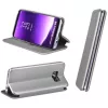 Samsung Galaxy A26 5G SM-A266B, Oldalra nyíló tok, stand, Forcell Elegance, szürke