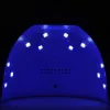 Műkörmös UV lámpa, 12 Led-es, 36W, USB csatlakozóval, Wooze Dazzle, rózsaszín