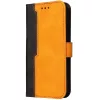 Xiaomi 15 Pro, Oldalra nyíló tok, stand, kártyatartóval, kézpánttal, Wooze Colour Wallet, narancssárga