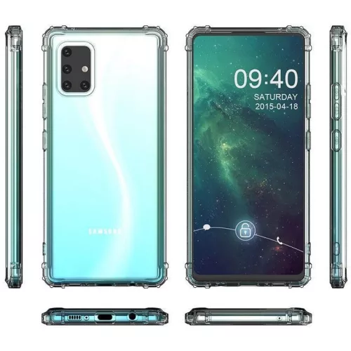 Xiaomi 15 Ultra, Szilikon tok, légpárnás sarok, Wooze Silicone Armor, átlátszó
