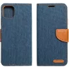 Samsung Galaxy S23 FE SM-S711, Oldalra nyíló tok, stand, Canvas Book, sötétkék