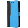 Xiaomi Redmi K70 / K70 Pro / Poco F6 Pro, Oldalra nyíló tok, stand, kártyatartóval, kézpánttal, Wooze Colour Wallet, kék