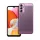 Samsung Galaxy A15 4G / A15 5G SM-A155F / A156B, Műanyag hátlap védőtok, légáteresztő, lyukacsos minta, Breezy, lila