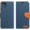 Samsung Galaxy A25 5G SM-A256B, Oldalra nyíló tok, stand, Canvas Book, sötétkék