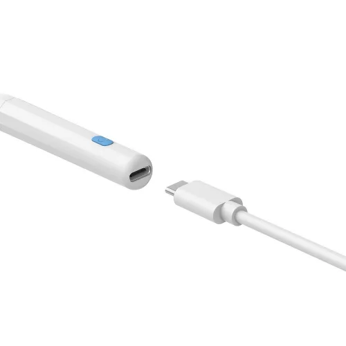 Elektromos fültisztító készlet, otoszkóp, HD mini kamerával, Wifi-s, LED világítással, Wooze Visual Ear Cleaner, fehér