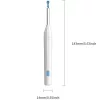 Elektromos fültisztító készlet, otoszkóp, HD mini kamerával, Wifi-s, LED világítással, Wooze Visual Ear Cleaner, fehér