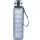 Prémium motivációs sport kulacs, idősáv, motivációs szöveg, kézpánttal, 1000 ml, Wooze You Did It, szürke