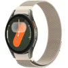 Samsung Galaxy Watch 4 / 5 / 5 Pro / 6 / 7 / FE (40 / 44 / 45mm) / Watch 4 Classic / 6 Classic (42 / 43 / 46mm), fém pótszíj, milánói stílus, TP MilaneseBand, csillagfény
