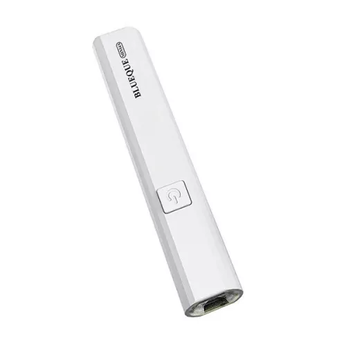 Műkörmös mini UV lámpa, kézi, akkumulátoros, hordozható, 3W, 1 LED-es, Blueque BQ-MINI4A, fehér
